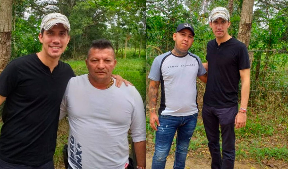 Guaidó amb narcotraficants i paramilitars a la frontera entre Veneçuela i Colòmbia