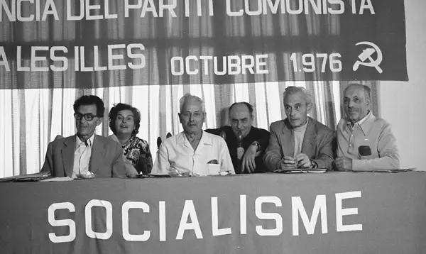 Guillem Gayà 'Es Mestre' és el segon per la dreta