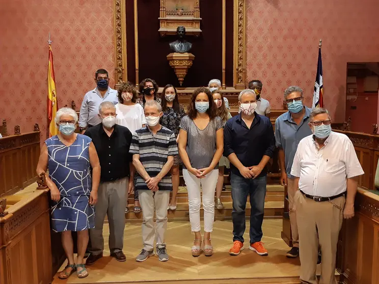 Moment de la signatura del pacte