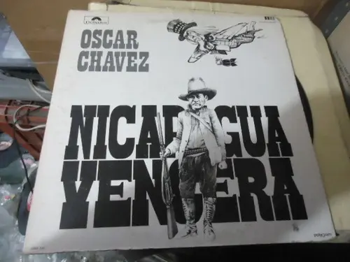 portada del disc d'Oscar Chávez, Nicaragua Vencerá