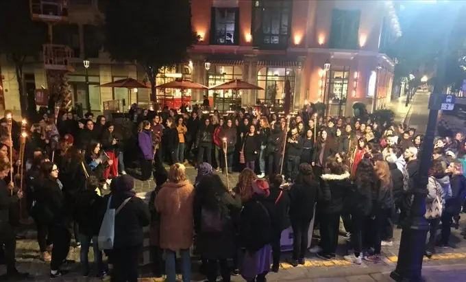 Marxa nocturna 24/11/2019. Fotografia: Moviment Feminista de Mallorca