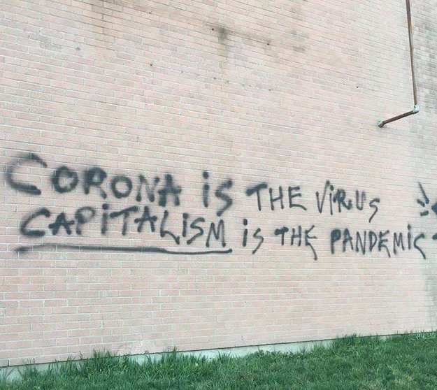 coronais the virus, capitalism is the pandemic