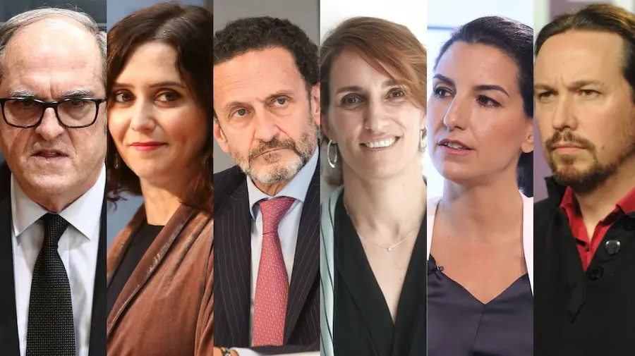 candidats a la presidència de la Comunitat de Madrid. Foto: VoxPopuli