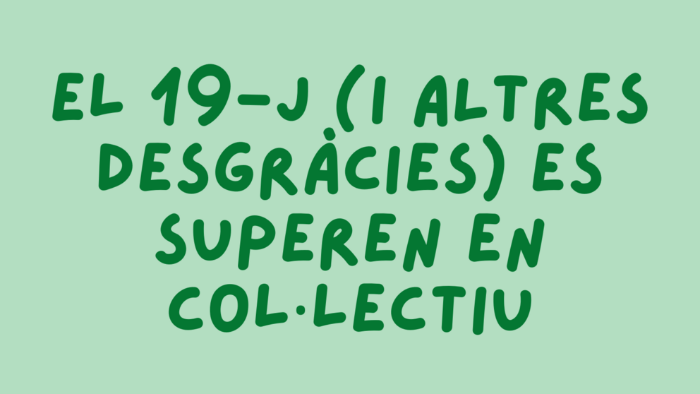 El 19-J es supera en col·lectiu