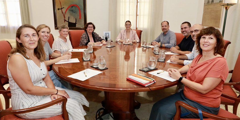 Imatge: EAPN es va reunir amb la presidenta Prohens el passat setembre (font: EAPN)