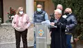 Jaume Reus, net de Pere Pau Capó, en l'acte d'aquest 14 d'abril