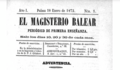 Imate de la publicació 'El Magisterio Balear', al fons bibliogràfic del Museu