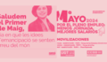 collage de cartells stei, ccoo i ugt