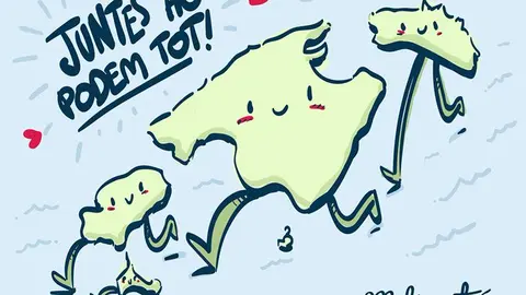 Juntes ho podem tot. Imatge: Melicotó (xarxes socials)