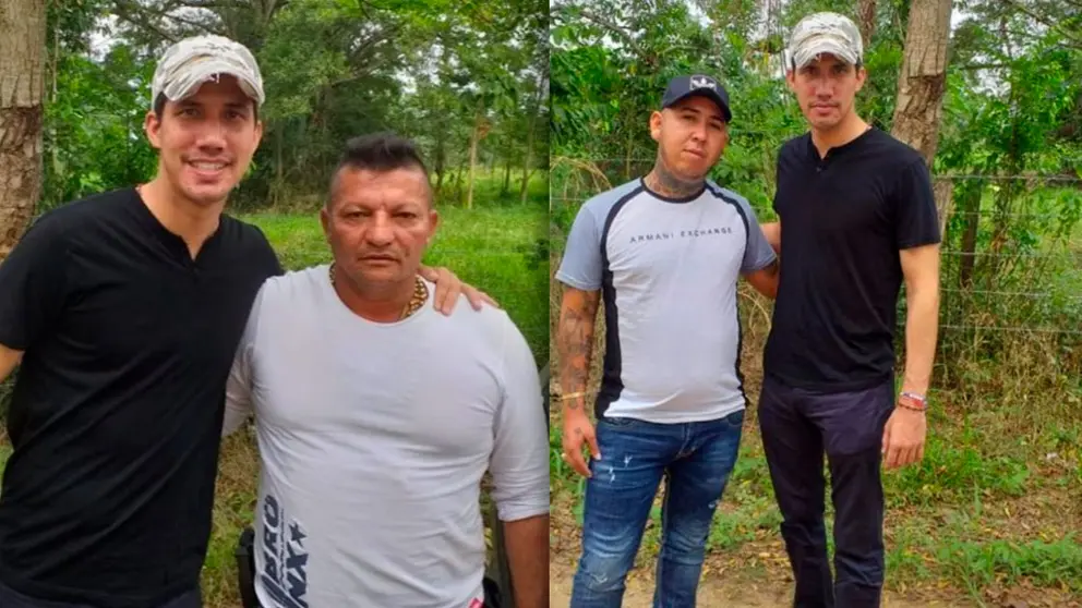 Guaidó amb narcotraficants i paramilitars a la frontera entre Veneçuela i Colòmbia