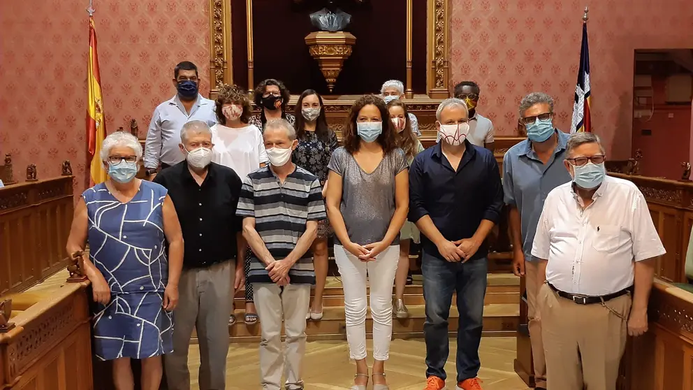 Moment de la signatura del pacte