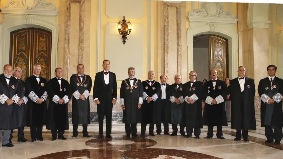 jutges del Suprem amb Felip VI