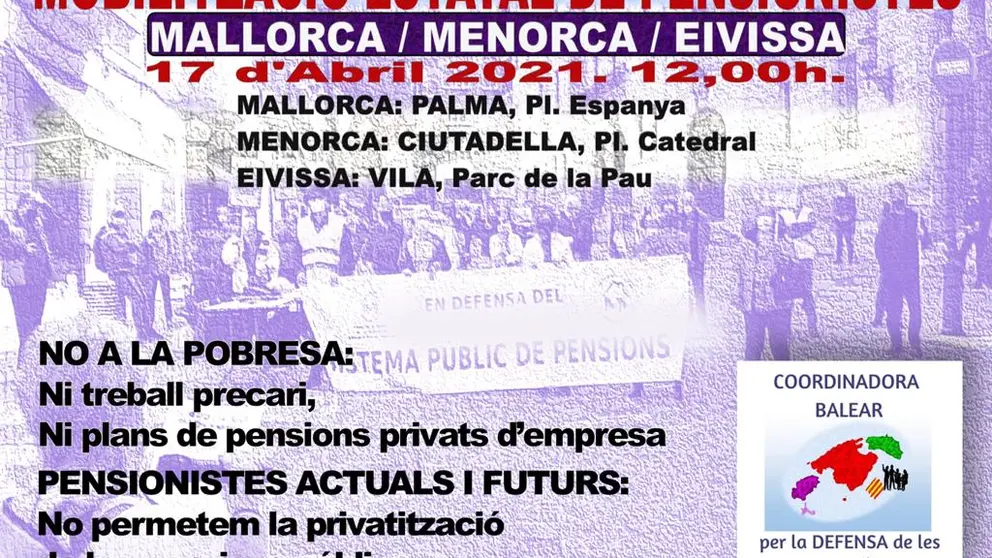 mobilització de pensionistes