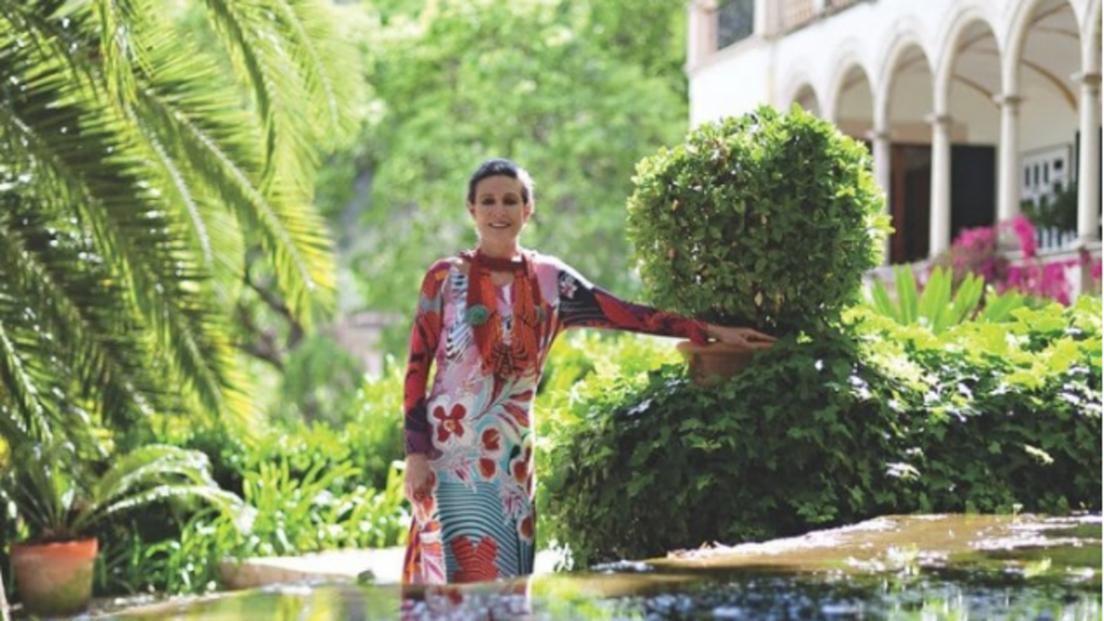 Cristina Macaya a Es Canyar (foto: Elcierredigital.com)