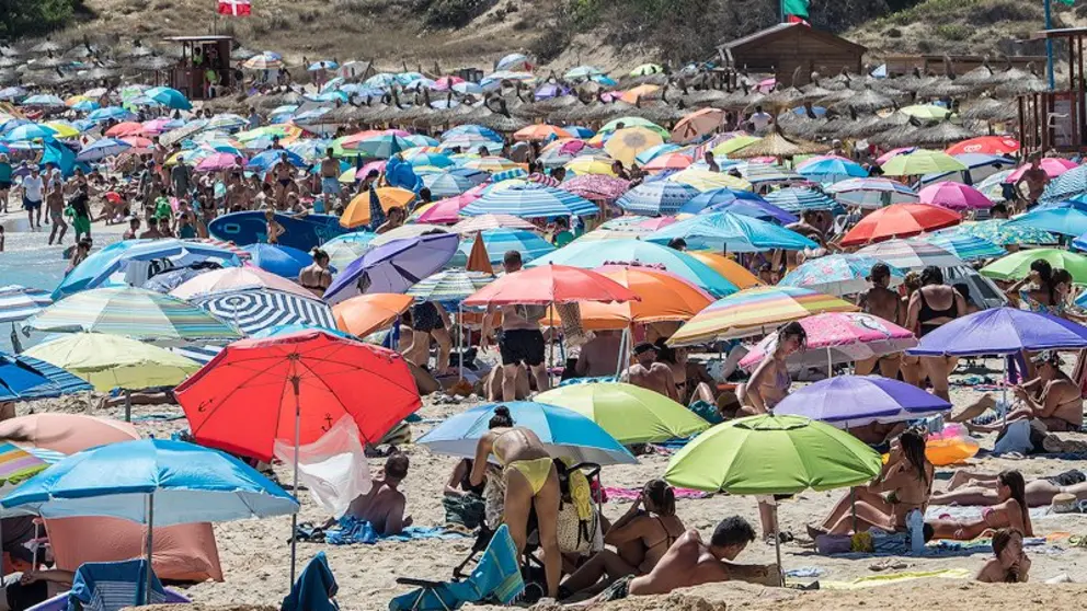 foto: Miquel A. Dora. Cala Agulla, dissabte 20 d'agost de 2022