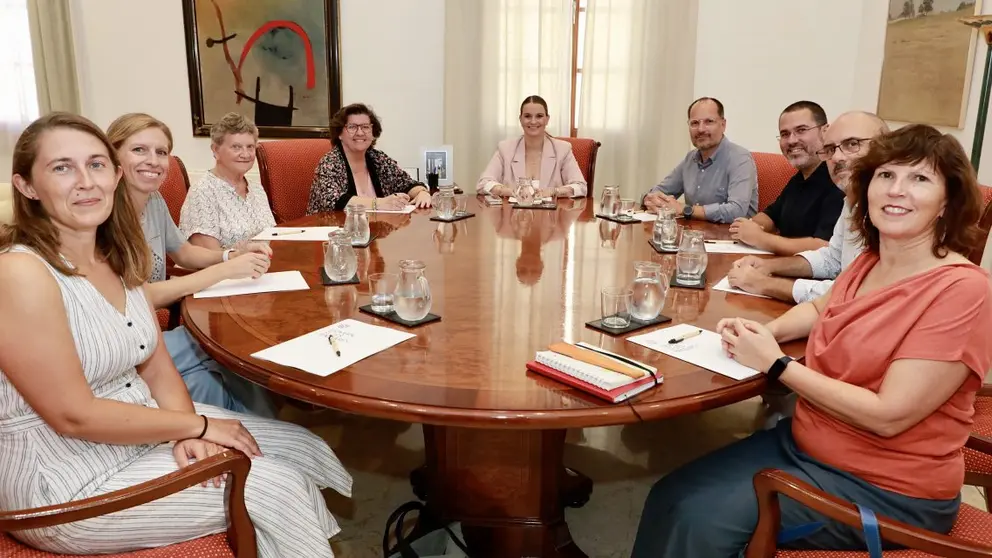 Imatge: EAPN es va reunir amb la presidenta Prohens el passat setembre (font: EAPN)